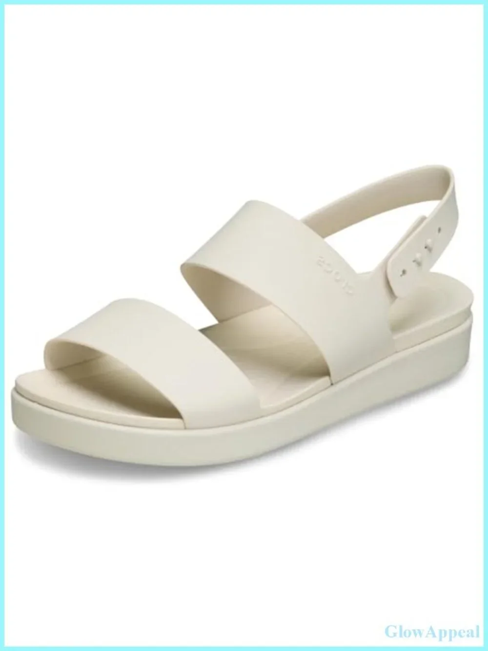 Crocs Brooklyn Backstrap Low Platform Sandals LiteRide Comfort Slip-On